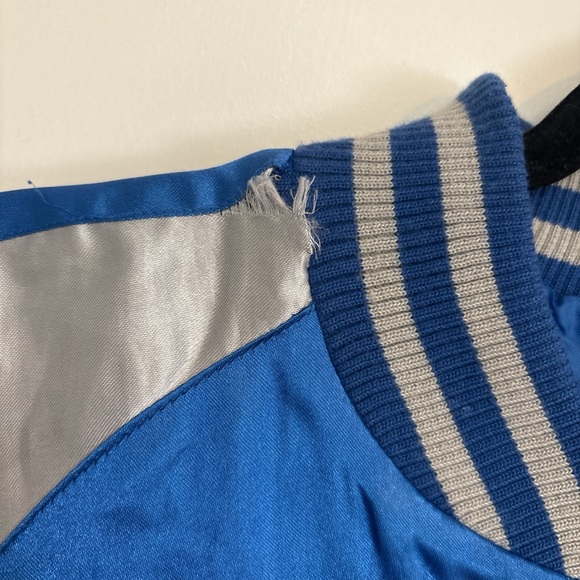 Jimmy Dragon Boys Souvenir Jacket Japan size 160 (10) Blue Dragon Satin Bomber - Picture 8 of 8